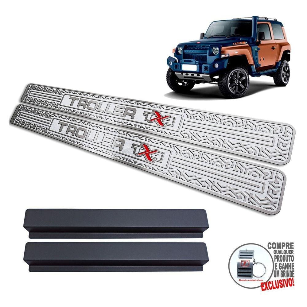 Soleira Alto Relevo Troller TX4 2020 2021 2022 ...