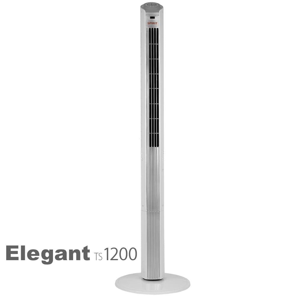 Ventilador Torre Spirit Maxximos Elegant Ts1200 Branco Prata 127V