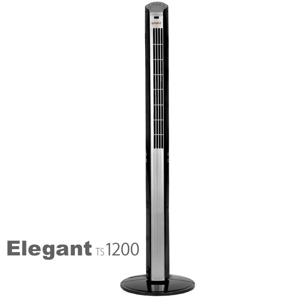 Ventilador Torre Spirit Maxximos Elegant Ts1200 Preto Prata 127V