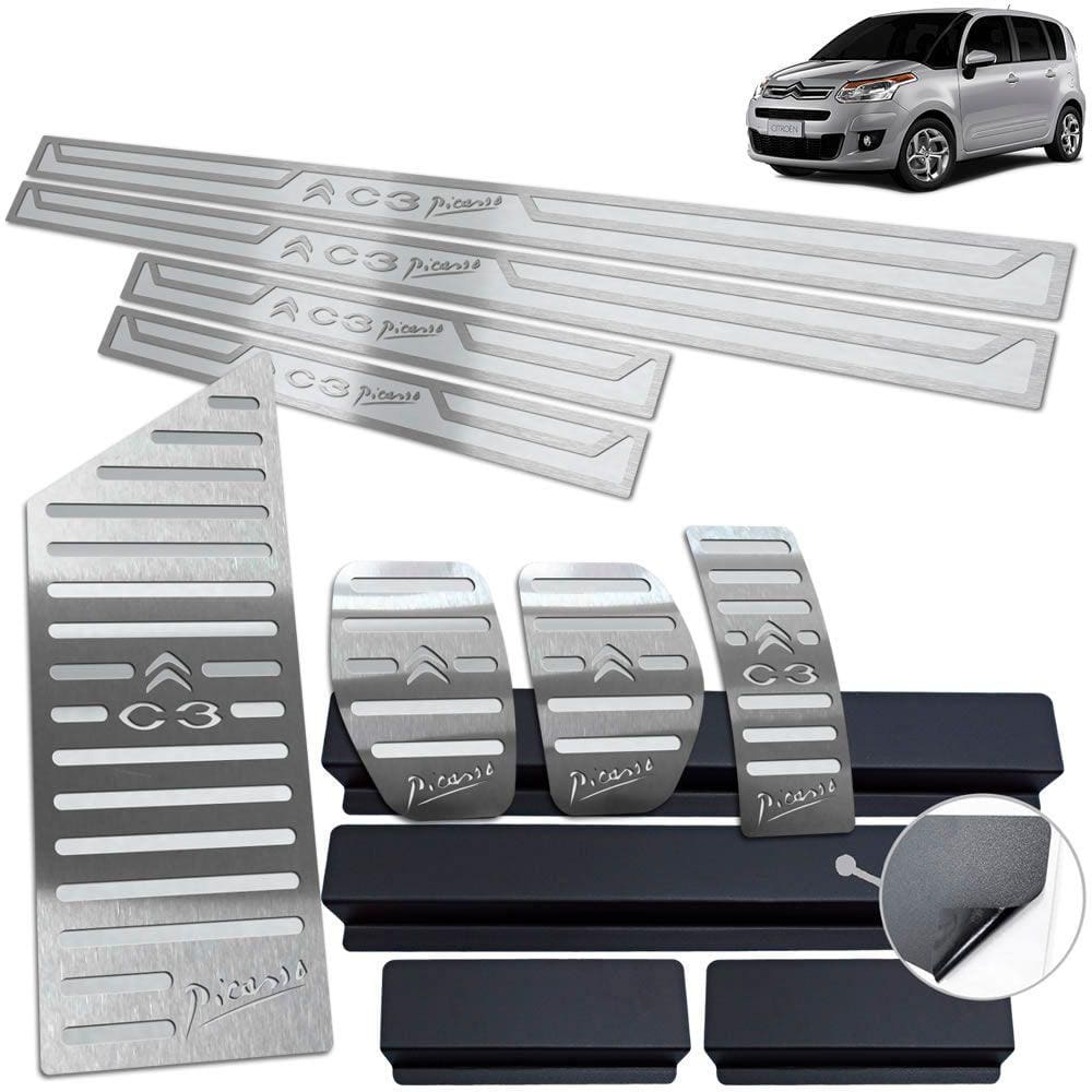 Descanso Pedaleira Manual Soleira Citroen C3 Picasso