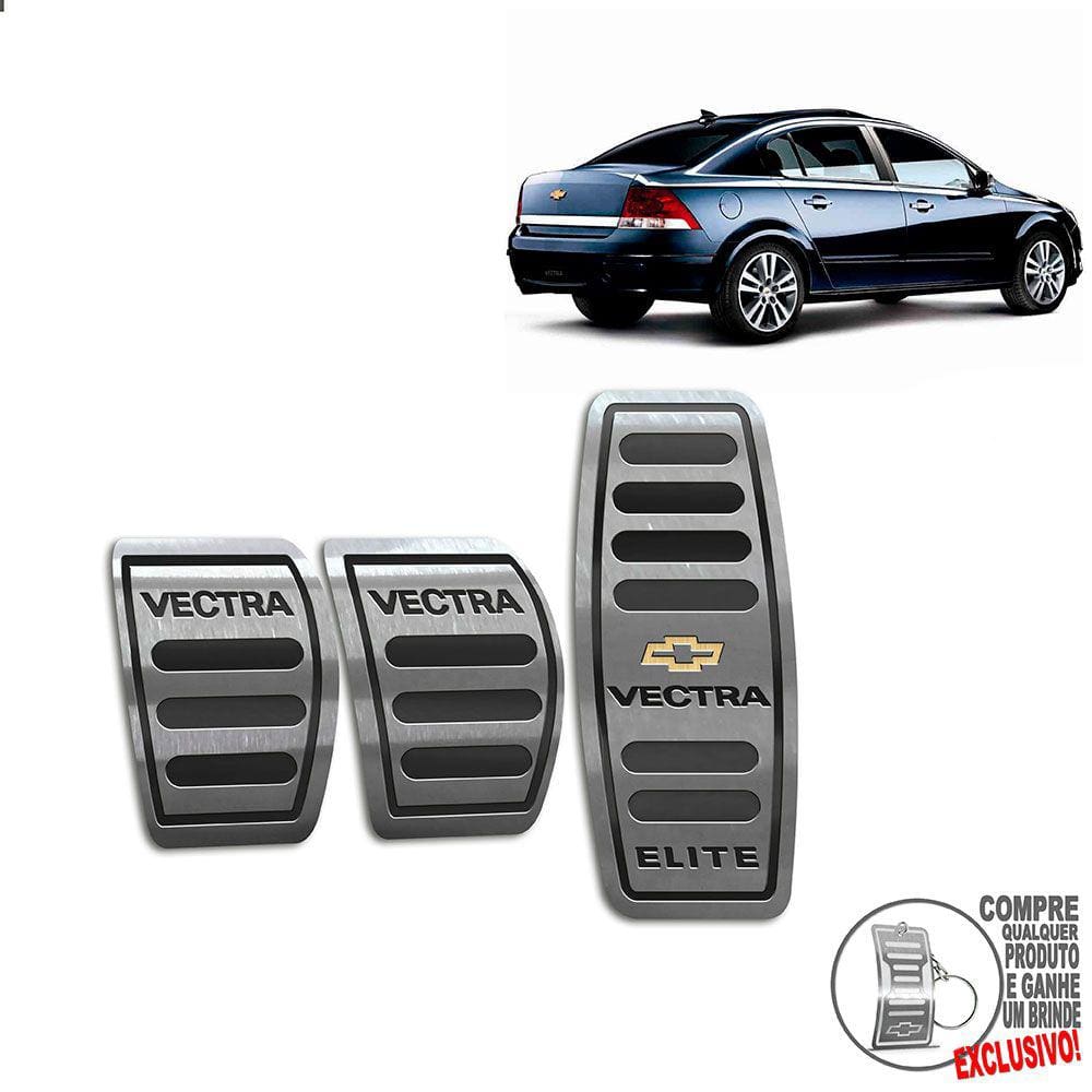 Pedaleira Manual Chevrolet Vectra Elite 2006 A 2011 Preto
