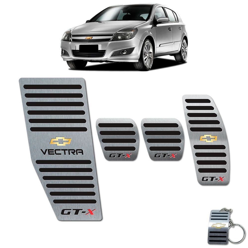 Descanso Pedaleira Manual Vectra Gt-X 2008 A 2011 Preto