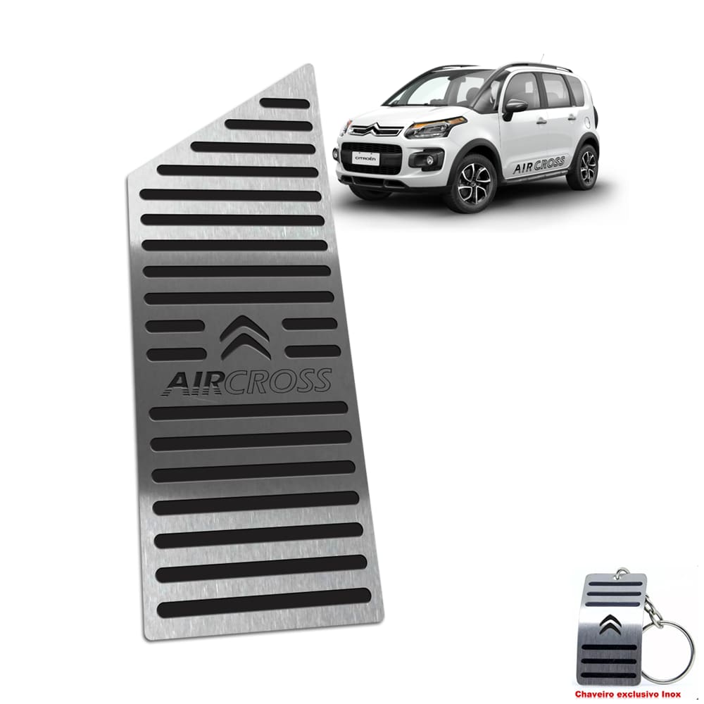 Descanso De Pé Citroen Aircross 2011 Até 2016 Preto