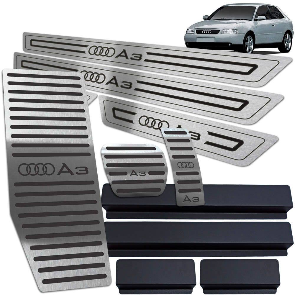 PEDALEIRA AUTOMÁTICO SOLEIRA DESCANSO AUDI A3 1996 06 Preto