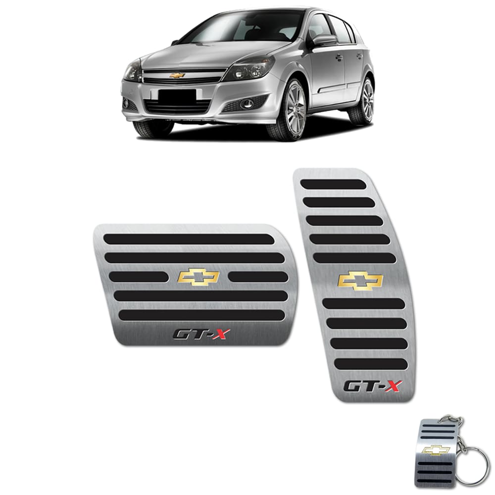 Pedaleira Automático Chevrolet Vectra Gt-X 2008 A 2011 Preto