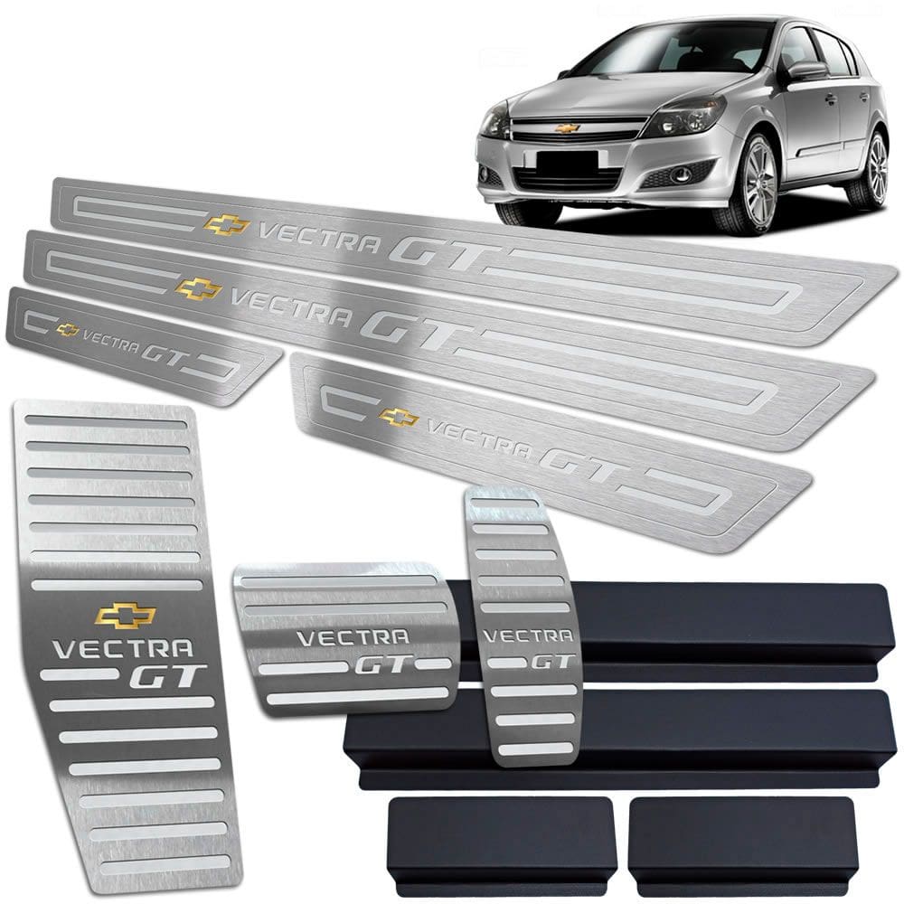 Descanso Pedaleira Auto Soleira Prata Vectra Gt 2008 A 2011