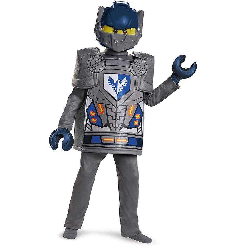 Lego Clay Nexo Knights Deluxe Boys tamanho S 4/6 Licenciado