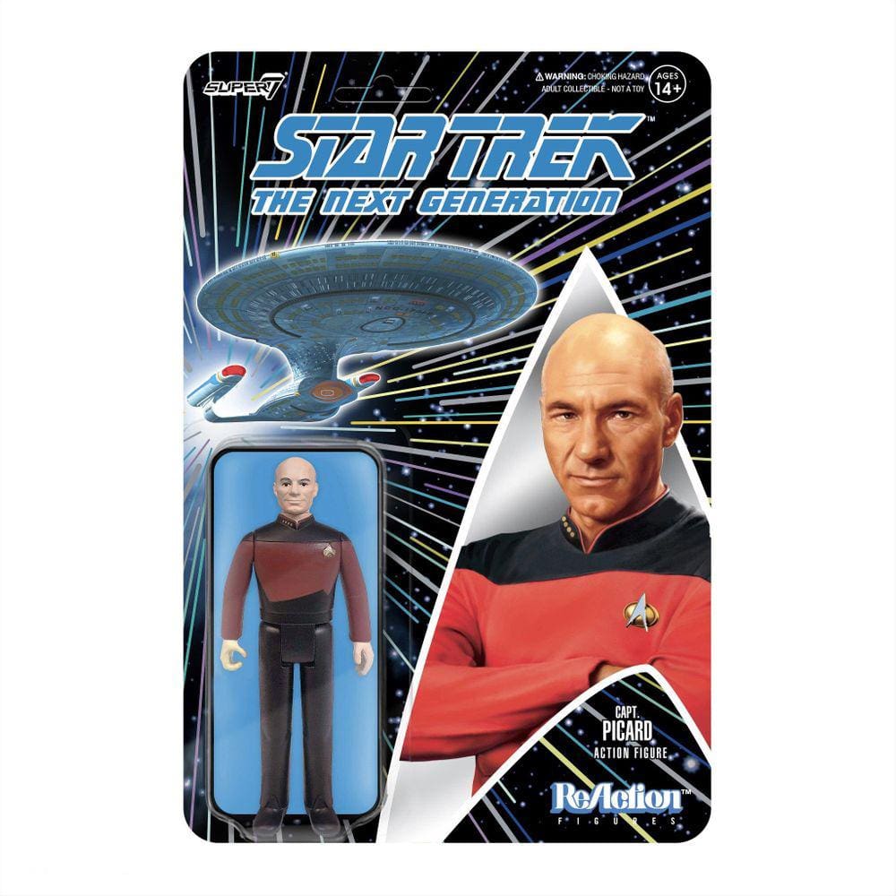 Star Trek A Próxima Geração Capitão Picard TNG Patrick