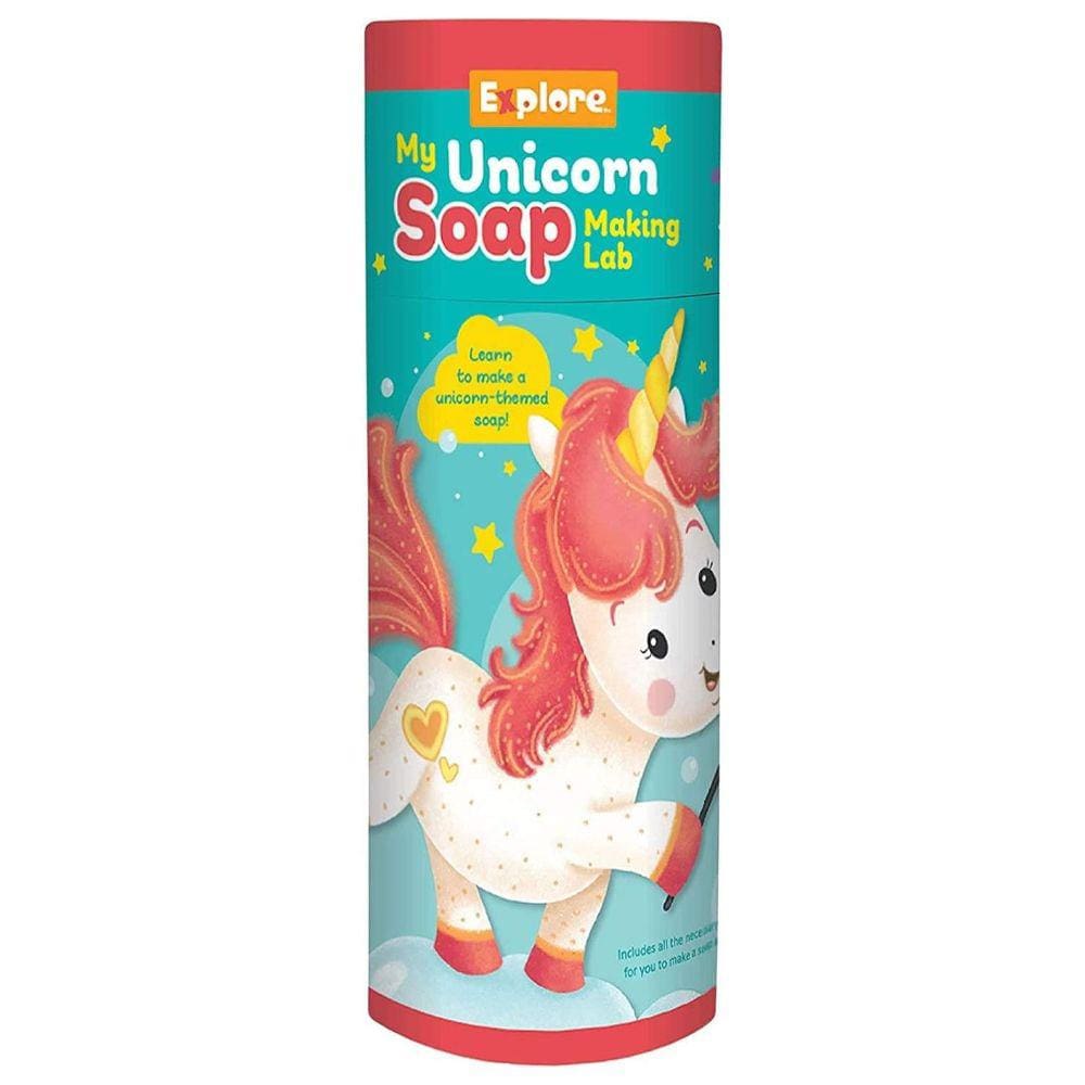 Mighty Mojo Explore STEM Meu laboratório temático de unicórnio Make Soap DIY