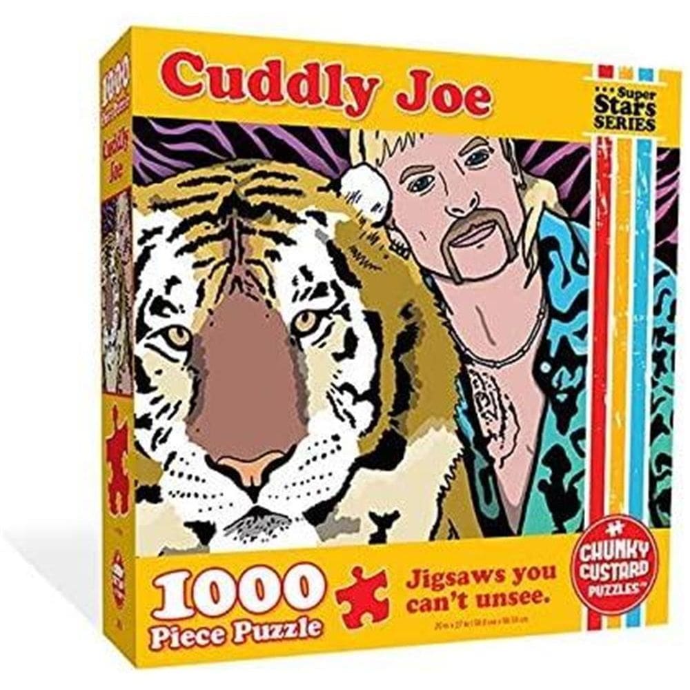 Fofinho Joe Tiger King Jigsaw Puzzle 1000ct Peça Cultura Pop