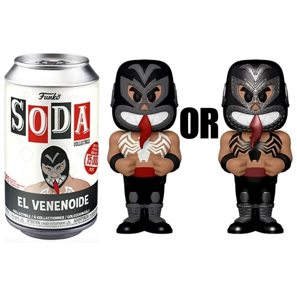Funko Soda El Venenoide Figura Marvel Luchadores Venom