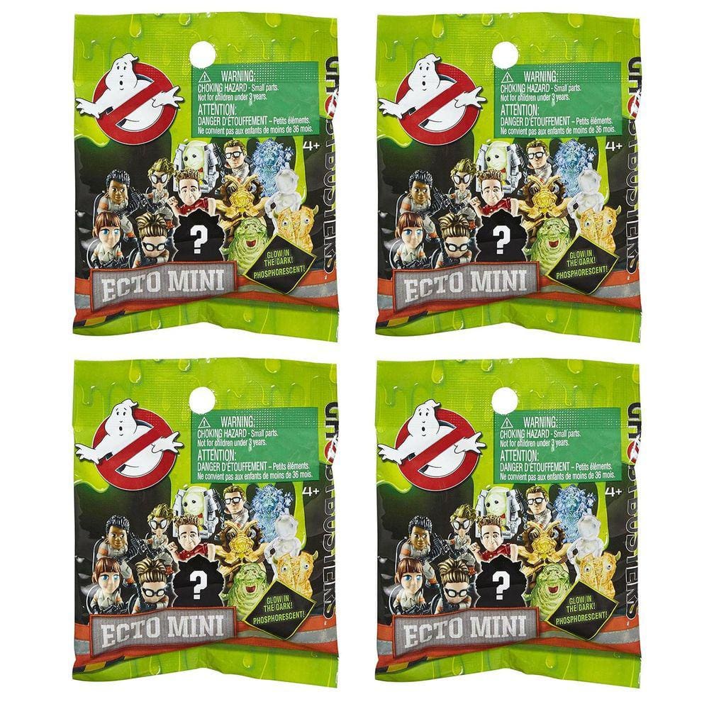 Caça-Fantasmas Ecto Minis Surprise Bags 4pk Brilho no Escuro