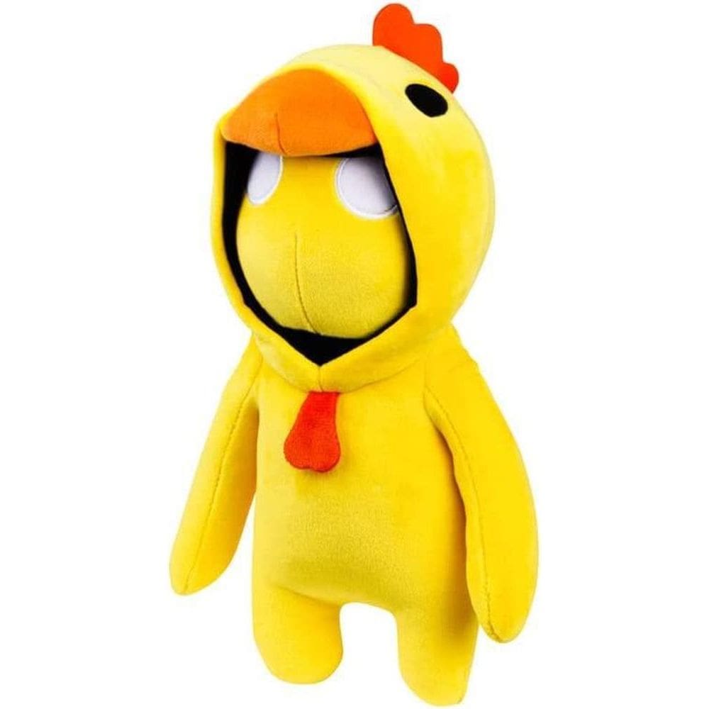 Gang Beasts Plush Yellow Chicken Costume 16 ”Personagem Gamer