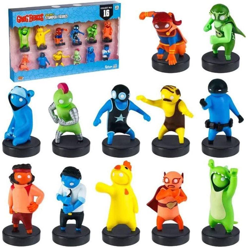 Gang Beasts Ink Stamper 12pk Wrestler Bear Chicken Party