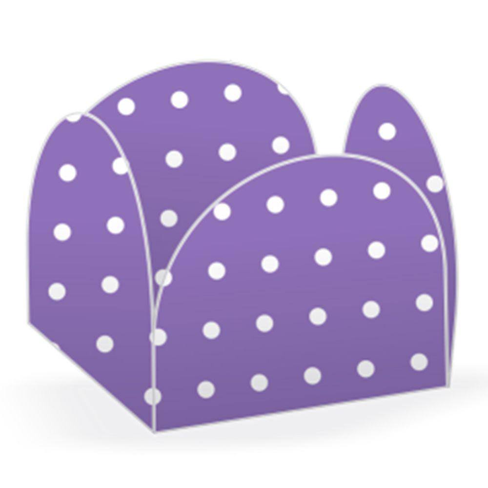 Porta Forminha para Doces Poá 4 Pétalas 50 Unidades