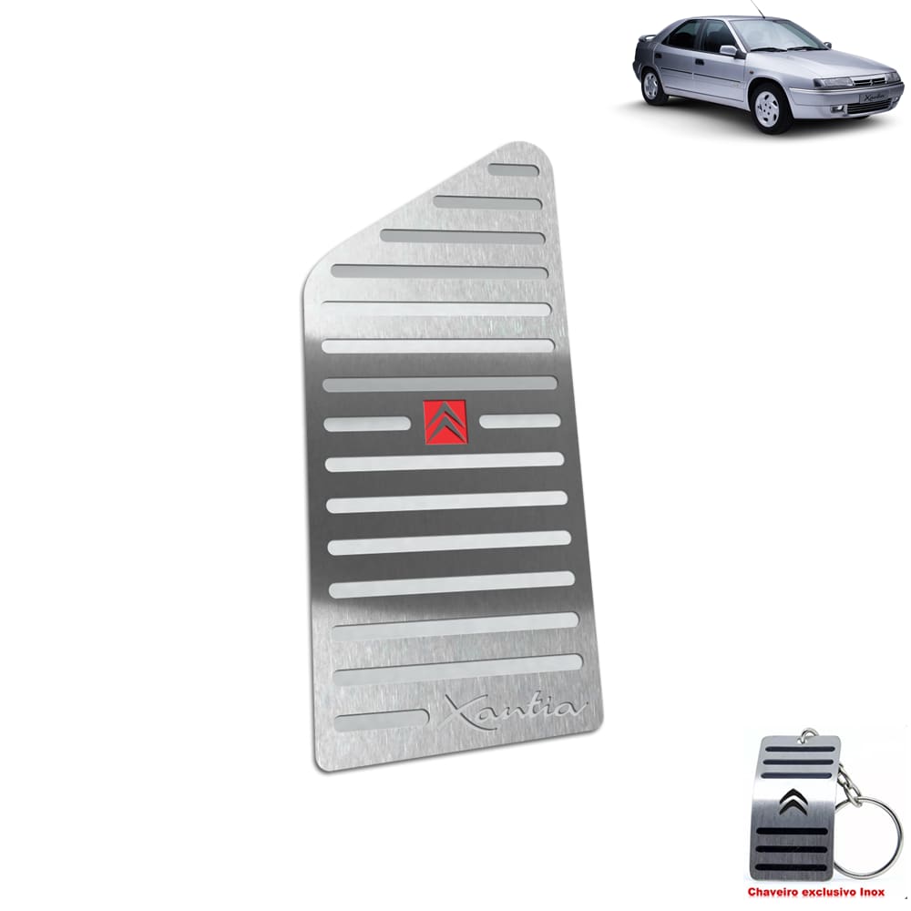 Descanso de Pé Citroen Xantia 1994 A 2001 Aço Inox