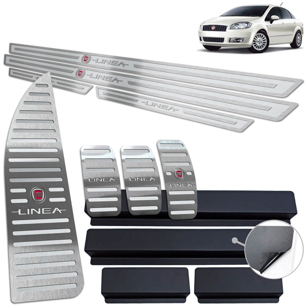 Descanso Pedaleira Manual Soleira Linea 2009 A 16 Prata