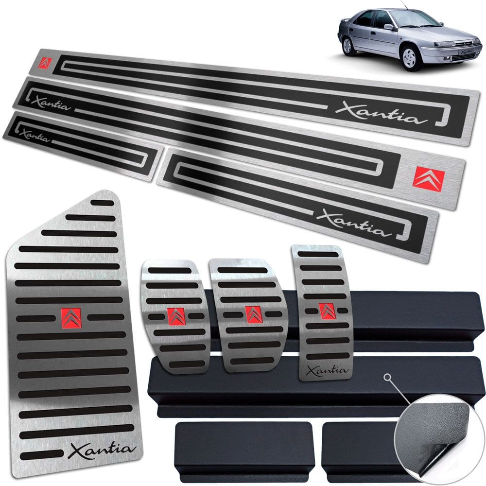 Descanso Pedaleira Soleira Citreon Xantia 1994 A 2001 Preto