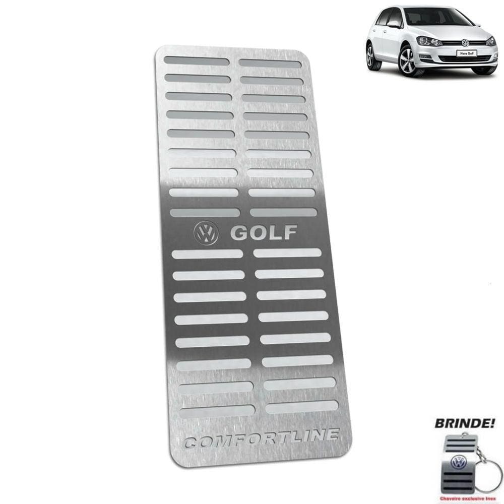 Descanso de Pé Em Aço Inox Golf Comfortline Prata