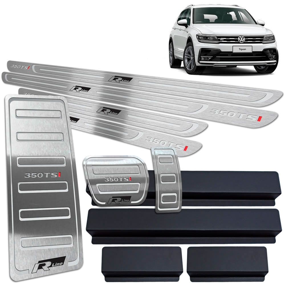 Descanso+P+S Tiguan 350 Tsi R-line 2018 A 2020 Prata BR