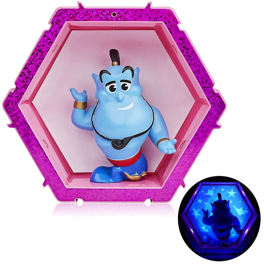 WOW Pods Disney Aladdin Genie deslizar para a figura de conexão de luz