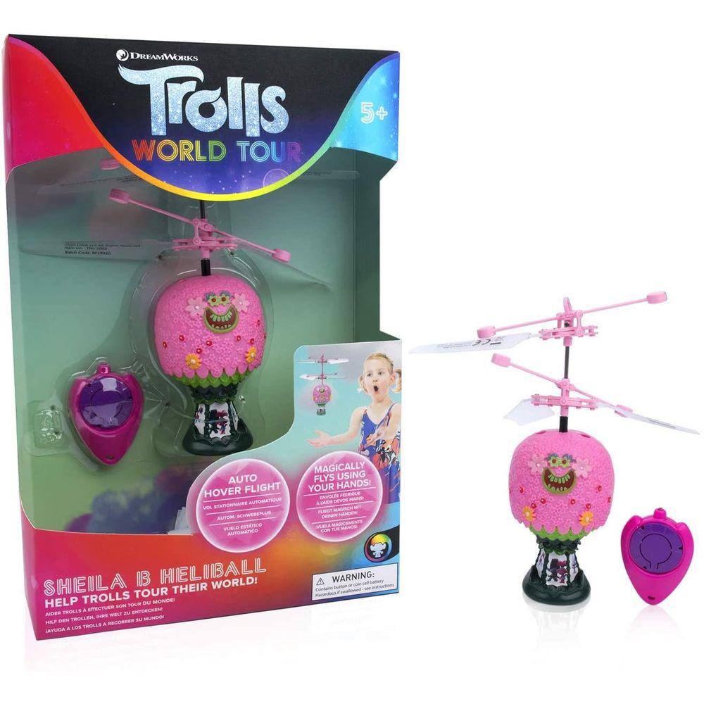 Trolls World Tour Balão de Ar Quente Shelia B Heliball RC Hover