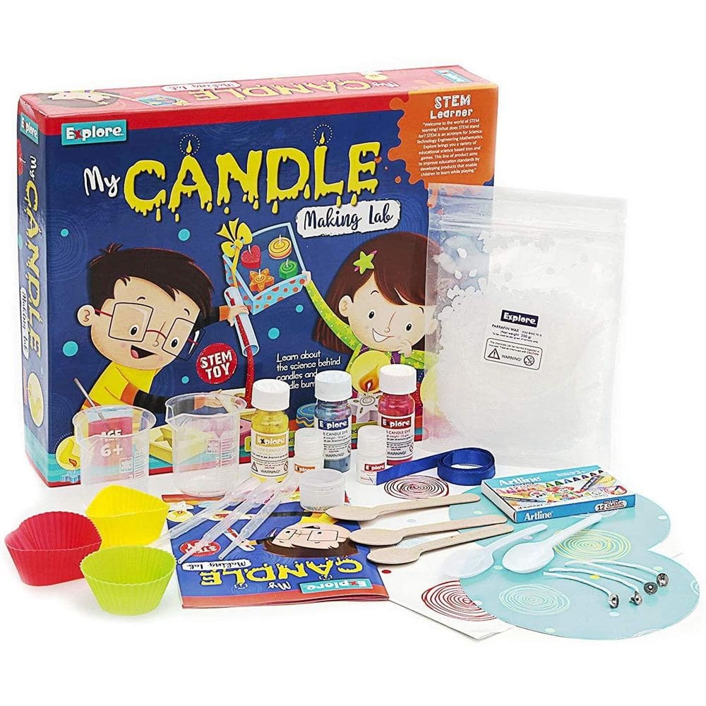 Mighty Mojo Explore STEM Learner My Candle Making Lab DIY
