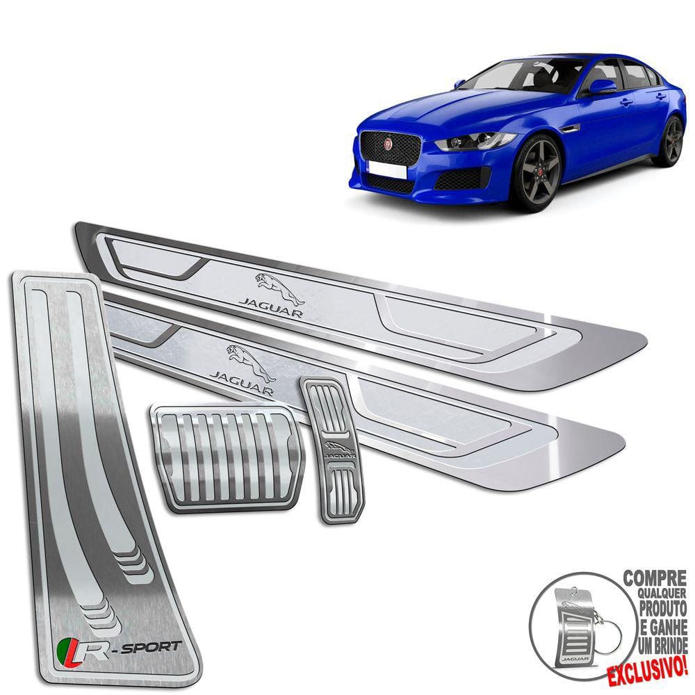 Descanso Pedaleira Soleira AR Jaguar Xe R Sport 2016 A 2019