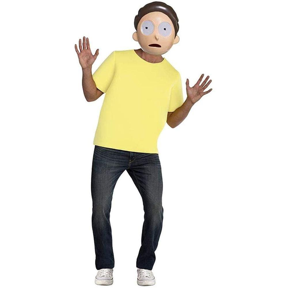 Rick and Morty: Morty Mens tamanho L Traje Licenciado Adulto