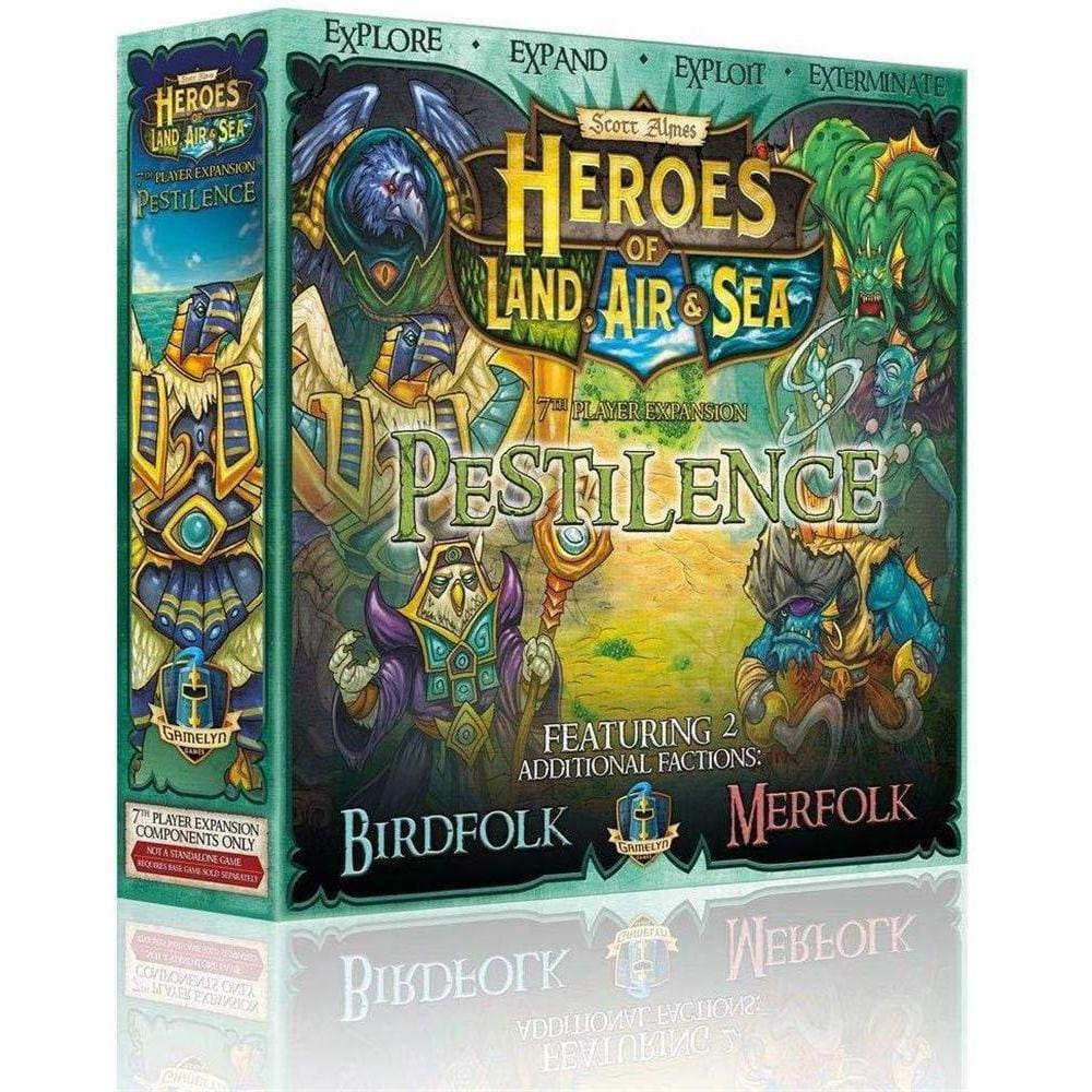Heroes of Land Air & Sea Expansion Pestilence Fantasy Board