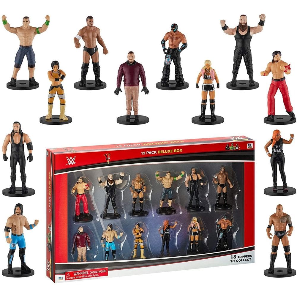 WWE Pencil Toppers 12pk Shinsuke Nakamura Rey Mysterio O
