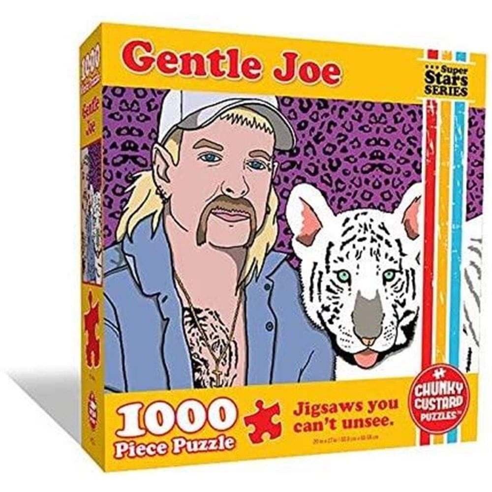 Gentil Joe Tiger King Jigsaw Puzzle 1000ct Peça Cultura Pop