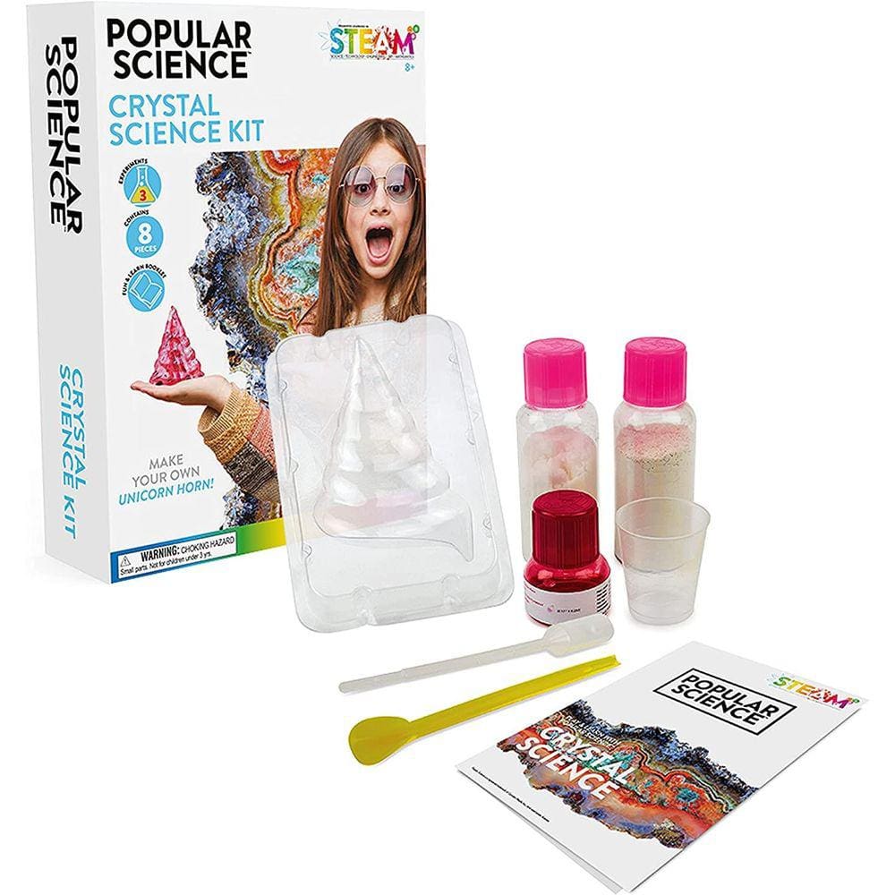 Popular Ciência Crystal Science Kit STEAM Educacional