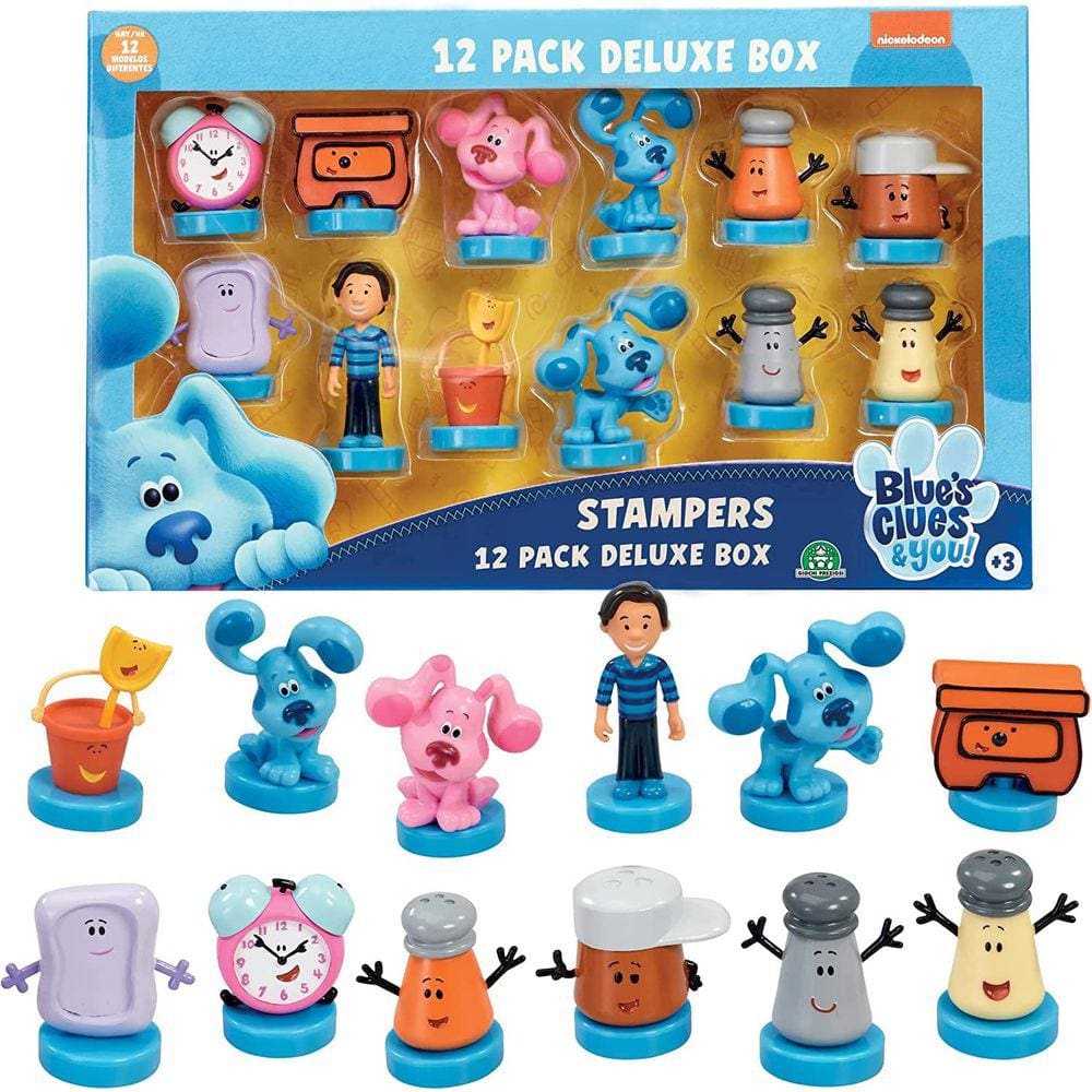 Blues Clues Selos 12pk Tickety Josh Shovel Pail Magenta