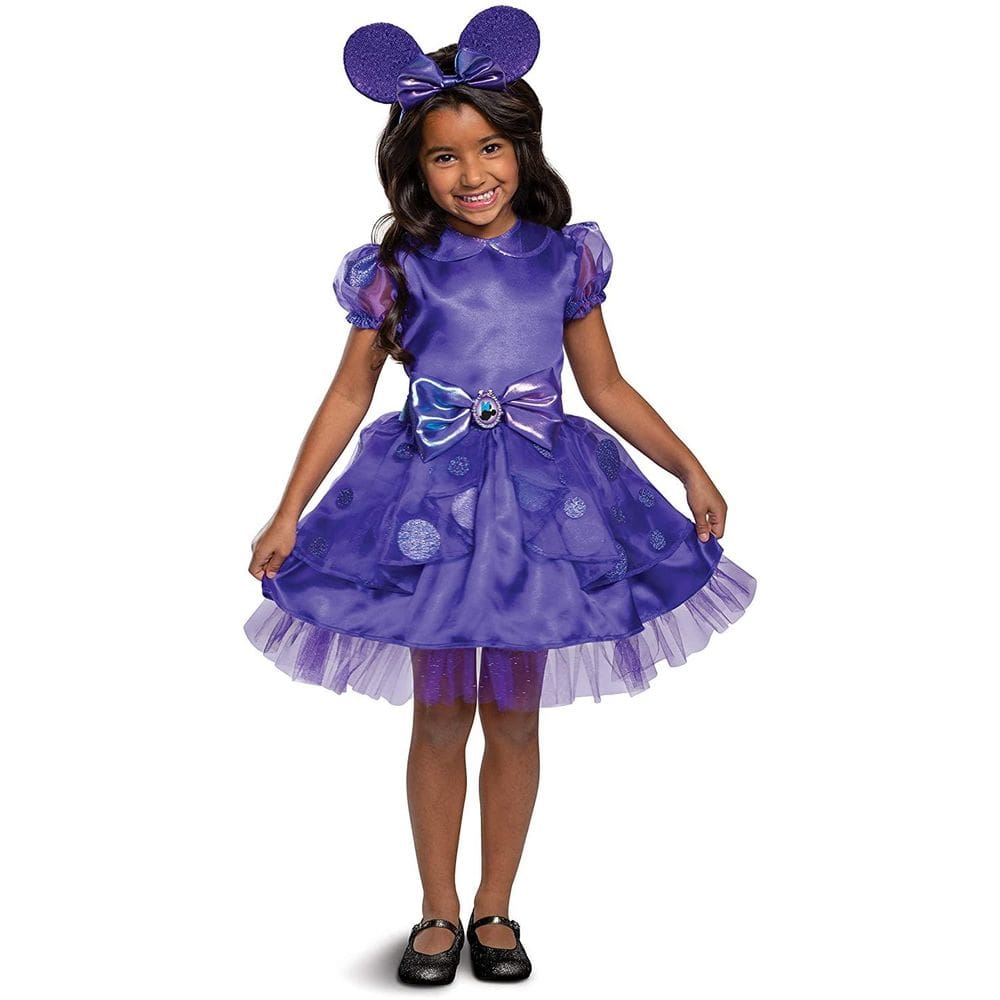 Disney Minnie Mouse Poção Roxo Toddler tamanho S 2T Girls