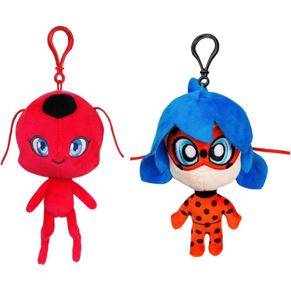 Joaninha Milagrosa & Tikki Plush Clip-On Brinquedos Charme Mochila
