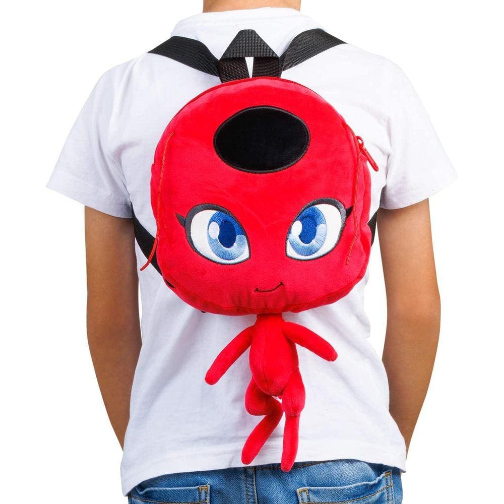 Miraculous Ladybug Tikki Plush Mochila 12 "Programa de TV