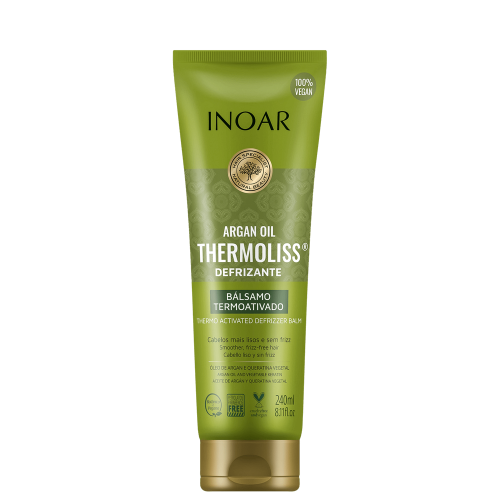 Inoar Argan Oil Thermoliss Bálsamo Antifrizz 240 Ml Blz