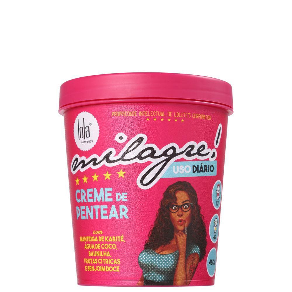Lola Cosmetics Milagre - Creme de Pentear 450g BLZ
