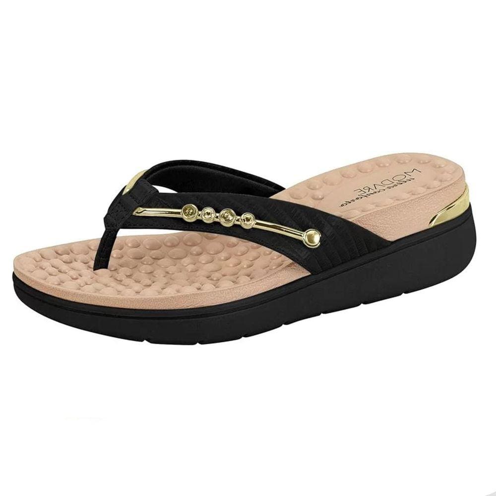 Chinelo Tamanco De dedo Salto Medio Modare 7151.115