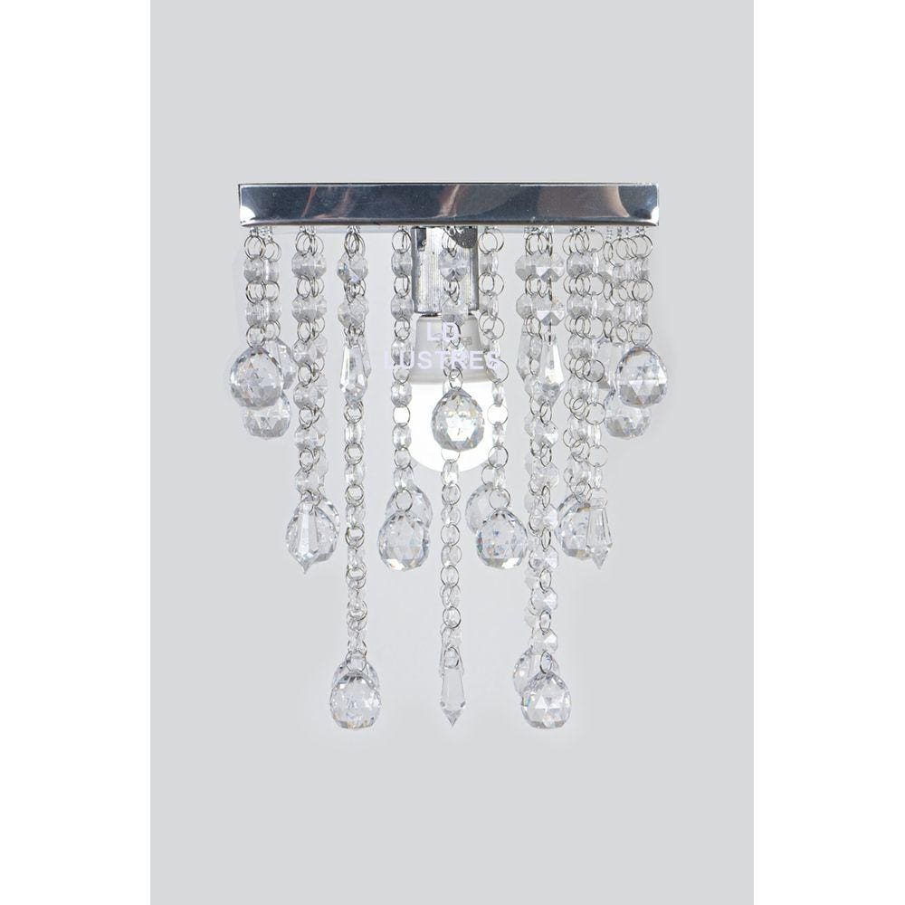 Lustre Moderno De Acrílico Alto Brilho Vai Montado
