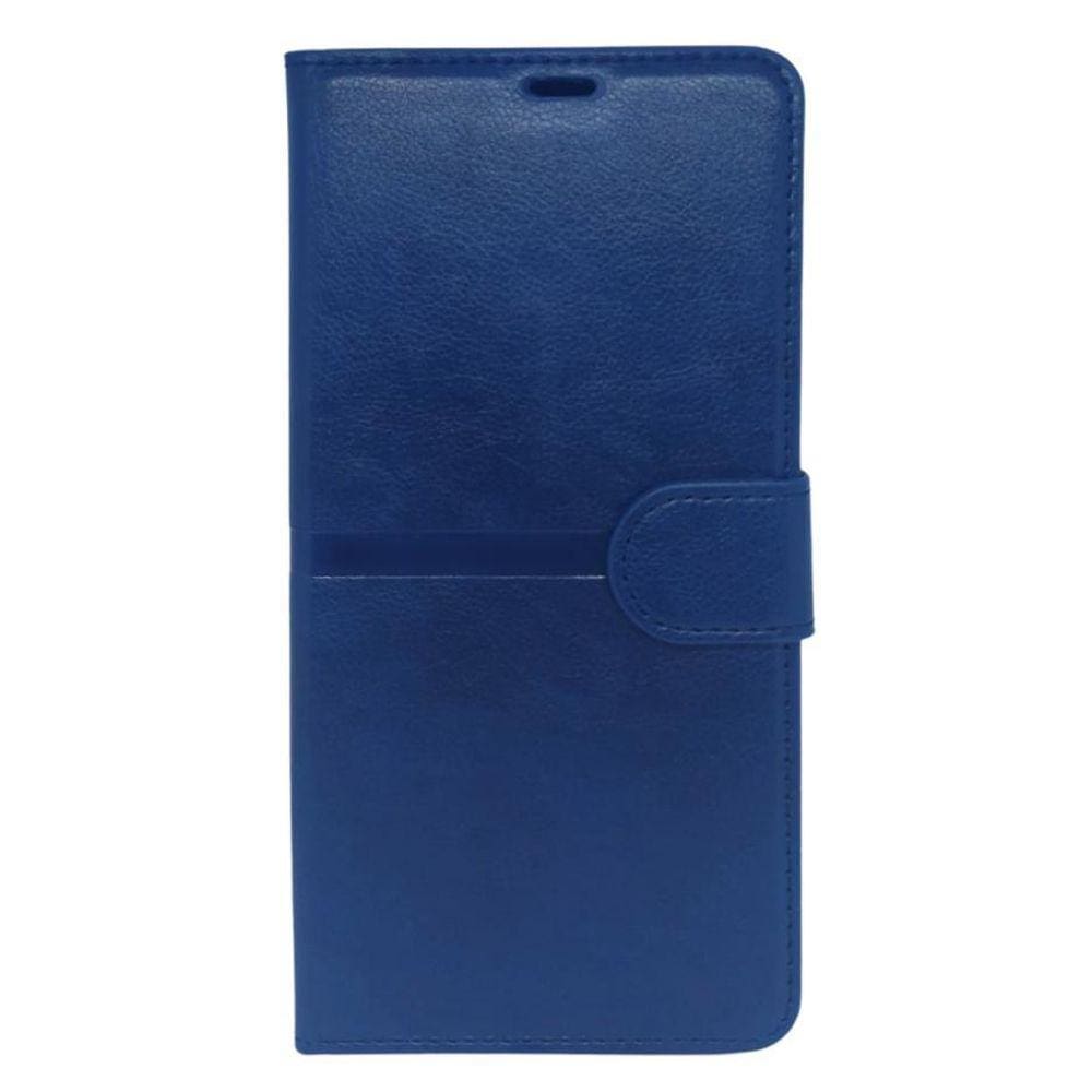 Capa Carteira Para Motorola E6I / E6S - Cor: Azul Marinho