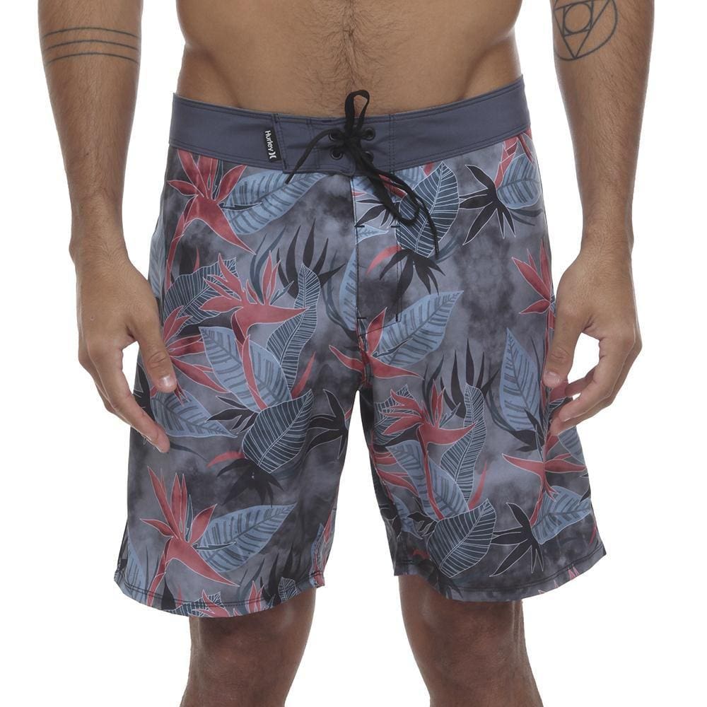 Bermuda Hurley Dragon 18\" WT23 Masculina Preto