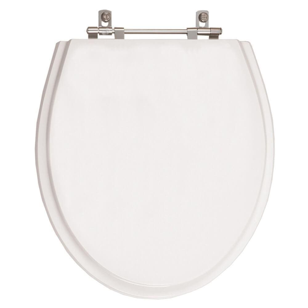 Tampa de Vaso Poliéster Ritz Branco para bacia Deca