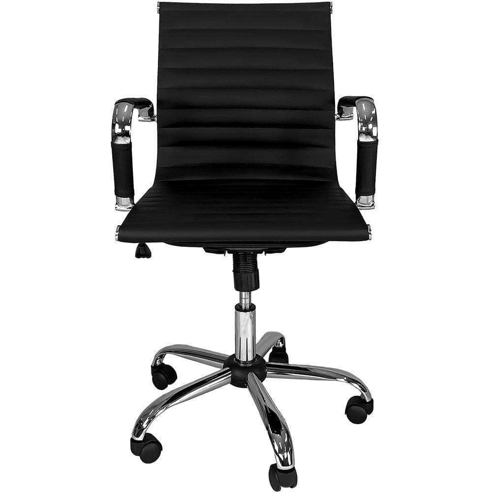 Cadeira Escritorio Executiva Giratoria Preto MAXOFFICE