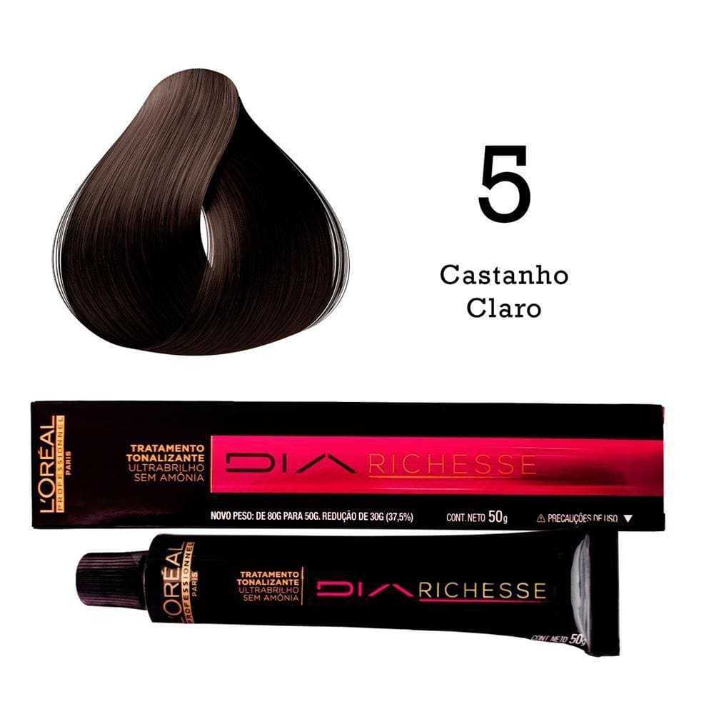 Tonalizante Castanho Claro 5 Diarichesse 50G