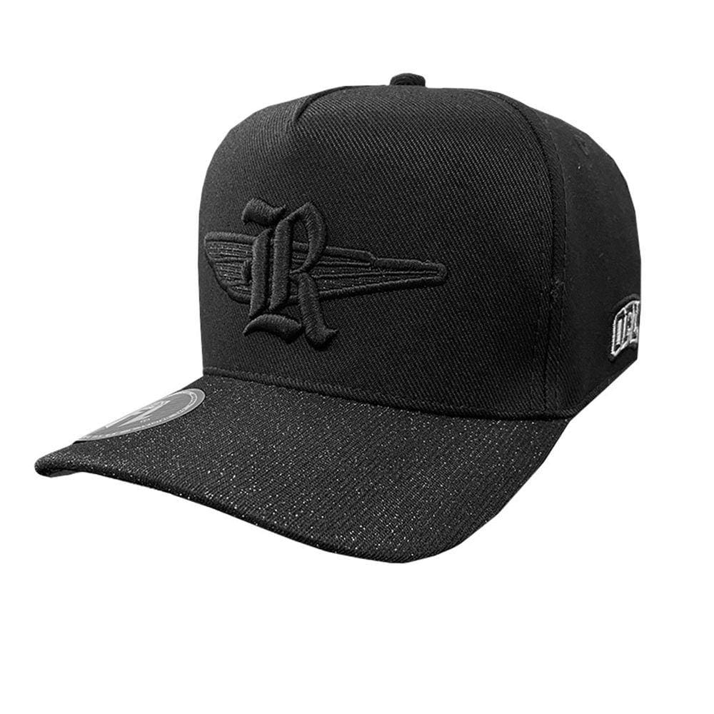 Boné Snapback OFL Gliter Black Iniciais R