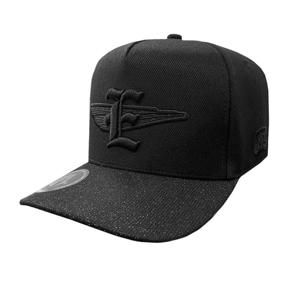 Boné Snapback OFL Gliter Black Iniciais E