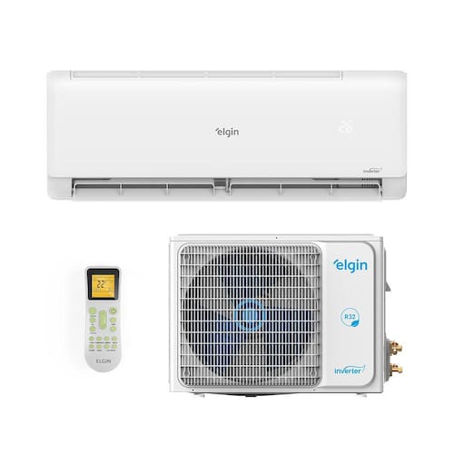 Ar Condicionado Split Hw Eco Inverter II Wifi R-32 Elgin 12000 Btus Frio 220V 45HJFI12C2WB