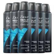 Rexona Clinical Desodorante Aerosol Clean Men Azul 150ml C/ 6